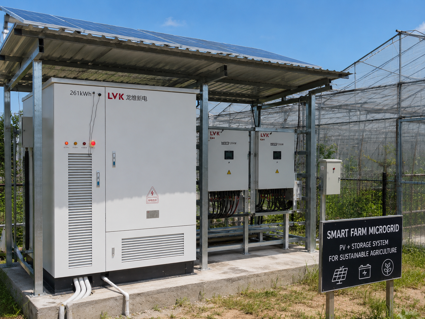 261kWh Multi-Energy Complementary Microgrid Project for a Modern Farm in Chiang Mai, Thailand