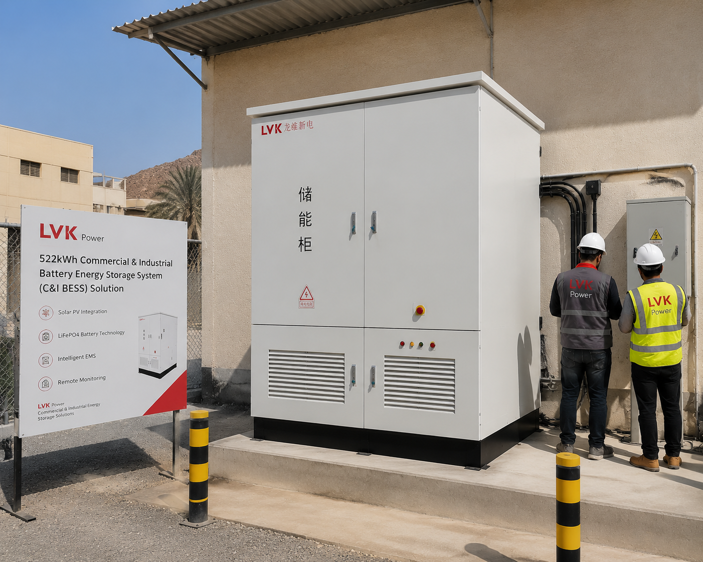 LVK Supporting Middle East EPC Partners to Expand C&I Energy Storage Projects