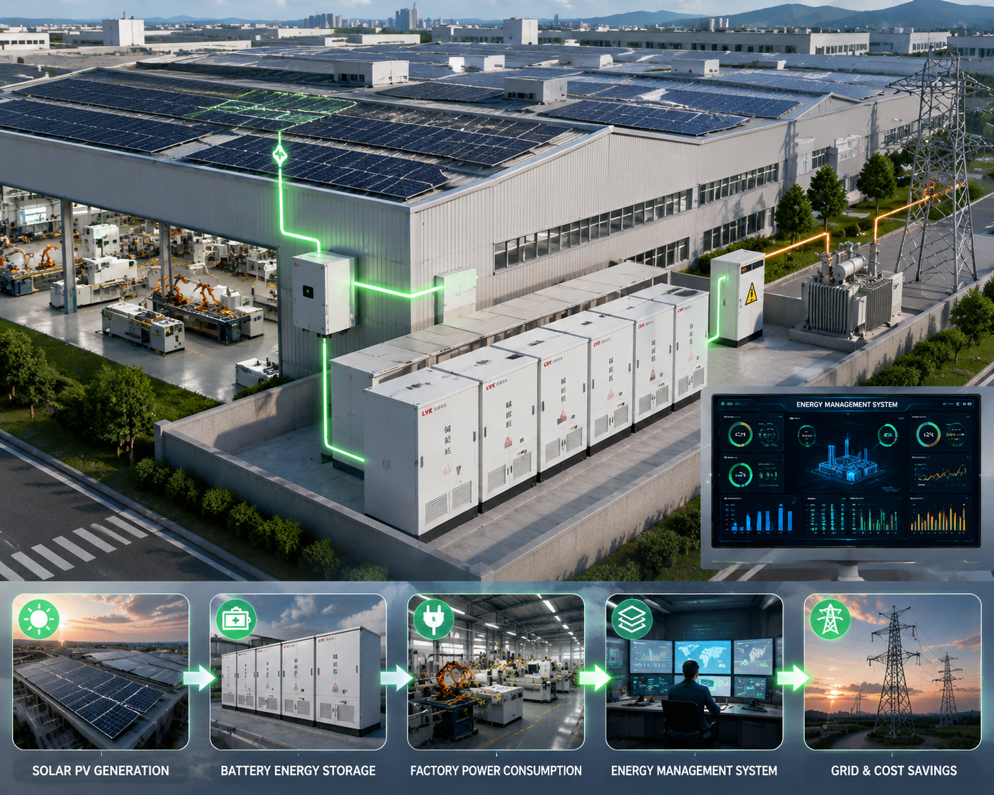 Energy Storage Cabinets Explained: How to Choose the Right Industrial BESS Cabinet for Commercial and Industrial Projects